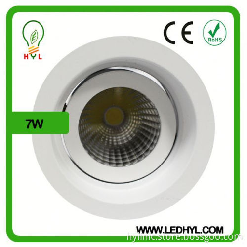 2014 Hot sale led downlight COB 7w 6 inch cob led downlight